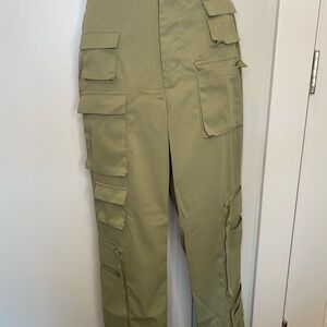 PrettyLittleThing Sage Cargo Pants